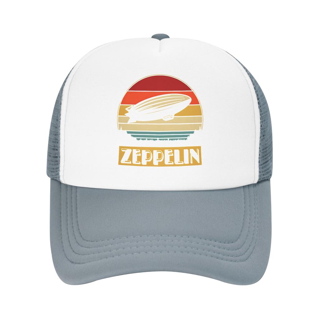 Summer Sun Hats Leds Zeppelins Vintage Music Band Baseball Cap  SunProof Design Trucker Hat Unisex Casual Baseball Caps