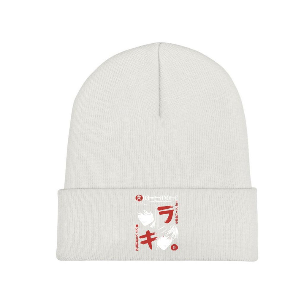 Вязаная шапка-карандаш Death Note, шапки, осенне-зимняя шапка, теплая шапка унисекс в стиле хип-хоп для женщин-унисекс, подарок