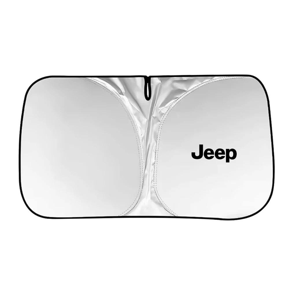 Для Jeep Складной Автомобильный Козырек от Солнца на Окно Защитный Козырек Защита Лобового Стекла Для Jeep Renegade Wrangler JK Comp