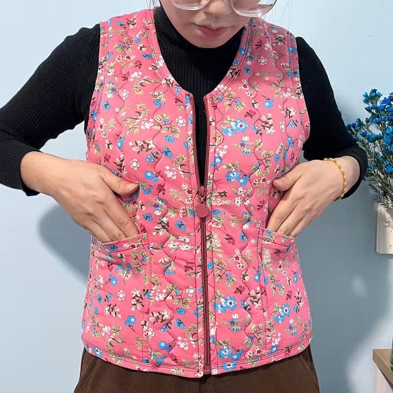 Fur Integrated Vest Lamb Plush Vest Women's Autumn and Winter Versatile Loose Vest Vest Outside