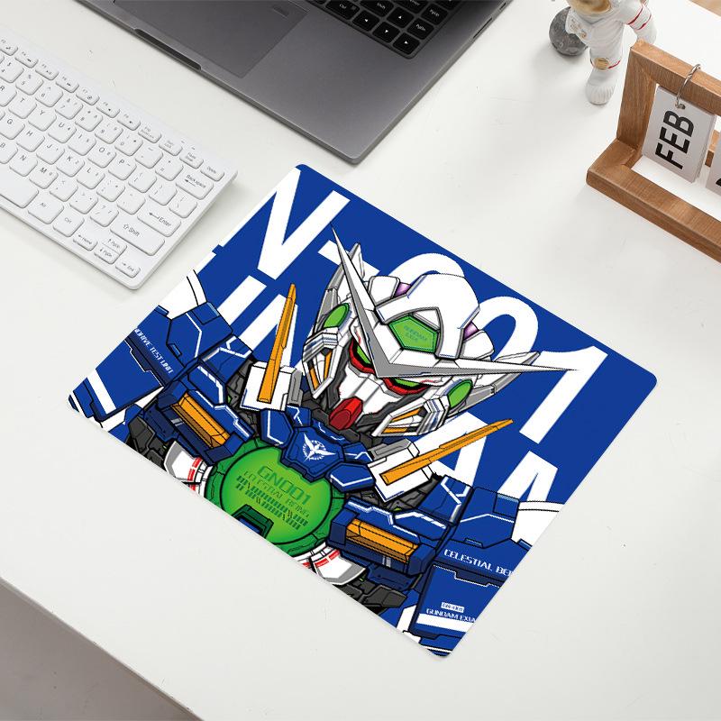 Gundam Anime Mouse Pad: Small Desk Mat with Precision-Locked Edges