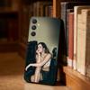 A-Кейс для телефона Addison Rae для Samsung S26, S25, S24, S23, S22, S21, Plus, Fe, Lite, Другие Черный чехол