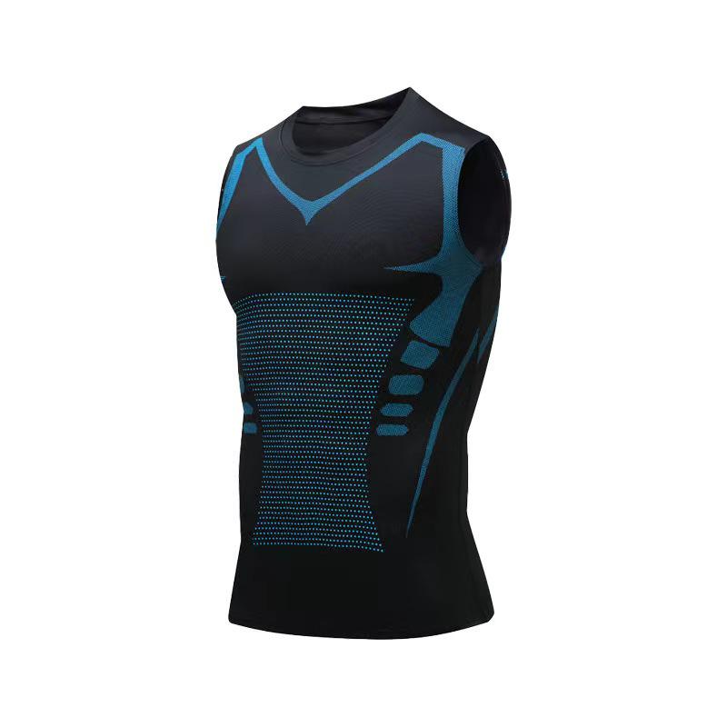 Men's Quick-Dry Sleeveless Sports Tank for Running & Training