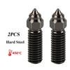Nozzle For Creality K1 Max Ender 3 V3 KE CR-M4 Bimetal Plated Copper Hard Steel Brass For Vyper Kobra Sovol SV06 Plus/SV07