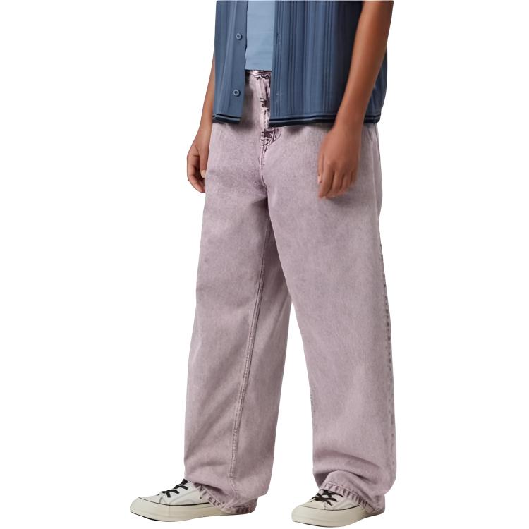 Carhartt WIP Ss26 W Джинсы Брэндон Свободные Удобные Плотные Повседневные На молнии Женские брюки I033746-3J1-5F