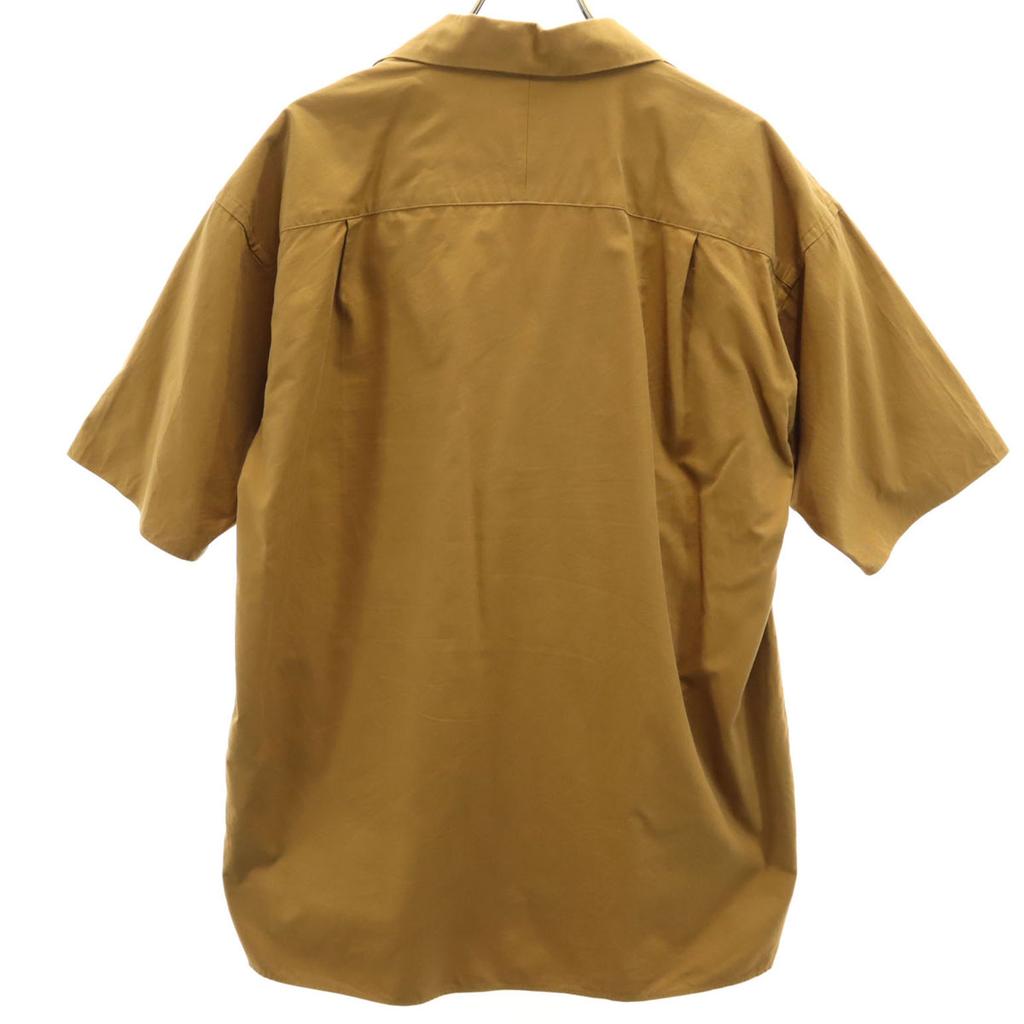 UNITED TOKYO сделано в Японии Рубашка с коротким рукавом и открытым воротником 1 Коричневый Мужская Б/У