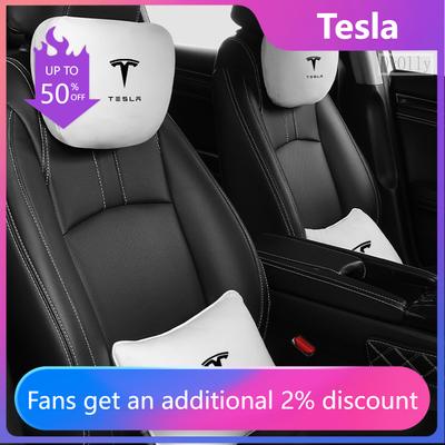 AMA1 Для Model Y Juniper Model 3 Highland model S X Автоаксессуары Подголовник Автомобильная подушка Подушка для поясницы 2020-2026