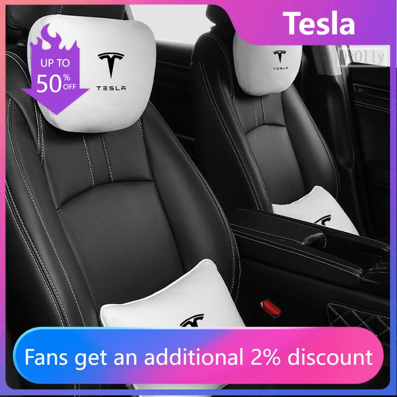 Для Tesla Model Y Juniper Model 3 Highland model S X Автоаксессуары Подголовник автомобиля Подушка для автомобиля Подушка для поясницы 2020-2026