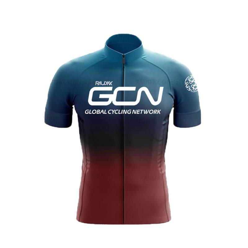 Raudax GCN Мужской Летний Велосипедный Комплект с Короткой Рукавой MTB Майка Одежда для Велоспорта Дышащая Велосипедная Одежда