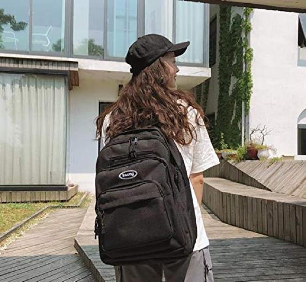 Корейская вместительная повседневная сумка для старшей школы, школьная корзина, сумка [ZESU], рюкзак/Средняя школьная сумка/Школьная сумка/Спинка/Дорожная сумка