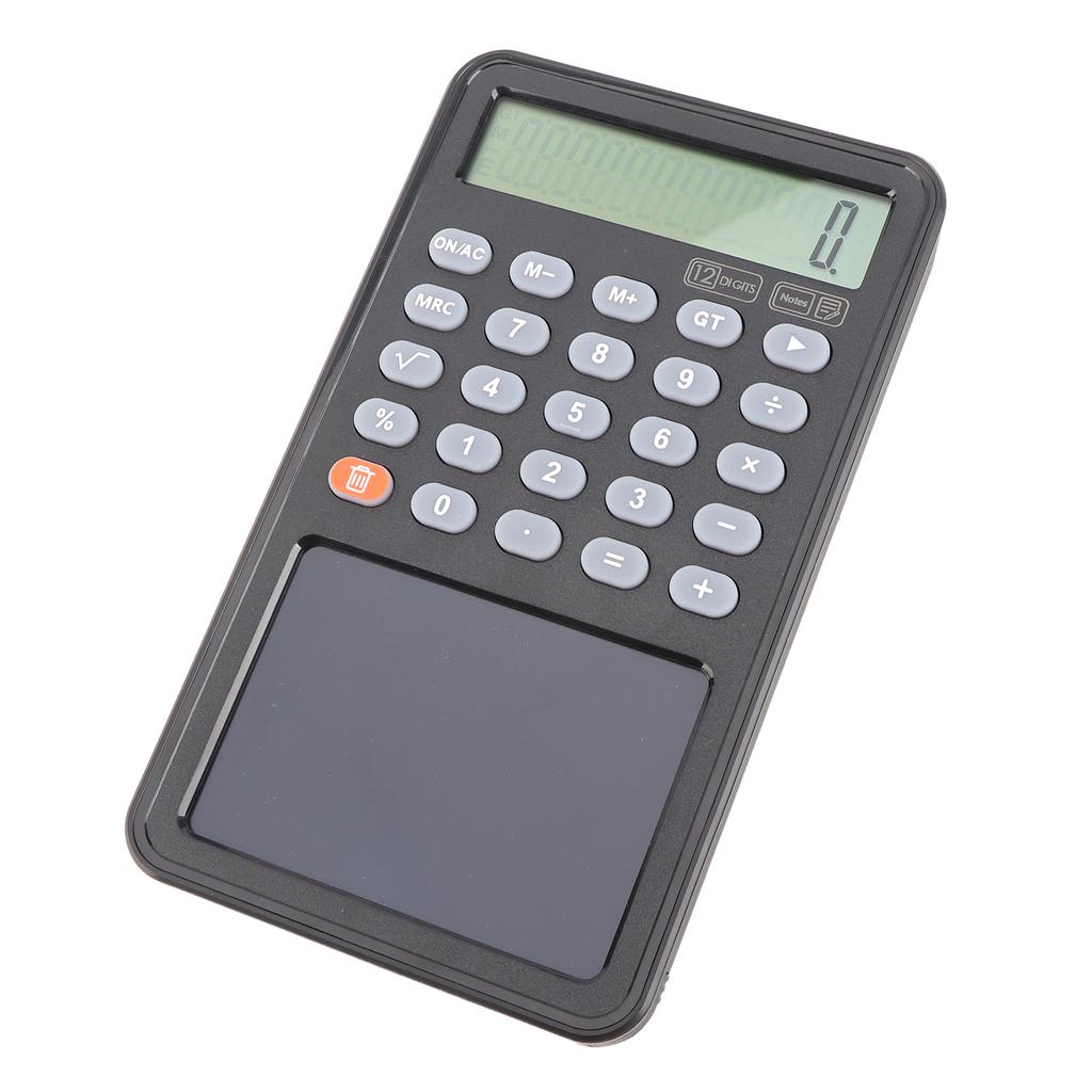 Калькулятор 12-разрядный ЖК-калькулятор-блокнот портативный многоразовый настольный калькулятор для офиса школы
