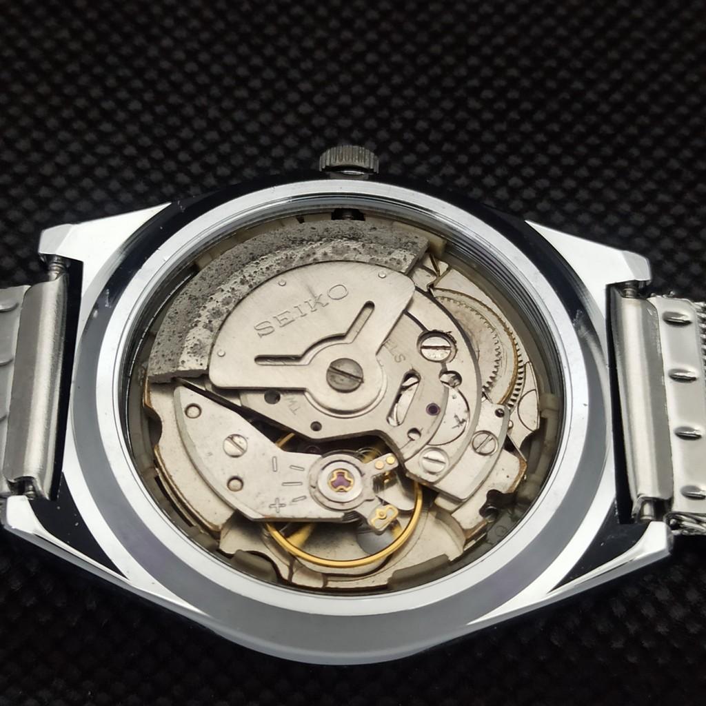 ВОССТАНОВЛЕННЫЕ ВИНТАЖНЫЕ SEIKO 5 AUTO 6349A ЯПОНИЯ МУЖСКИЕ АРАБСКИЕ СЕРЕБРЯНЫЕ ЧАСЫ a298954-2 Seikoa298954