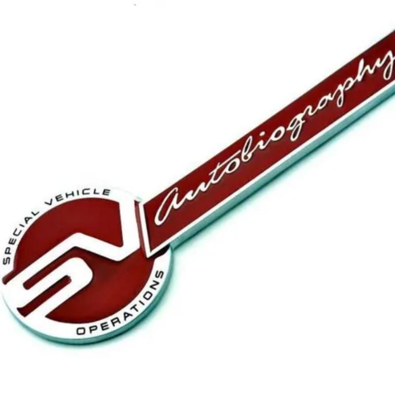 1 шт., цельнометаллический автомобильный хвост SVAutobiography, эмблема, наклейки, украшение для Ra/nge Ro/ver