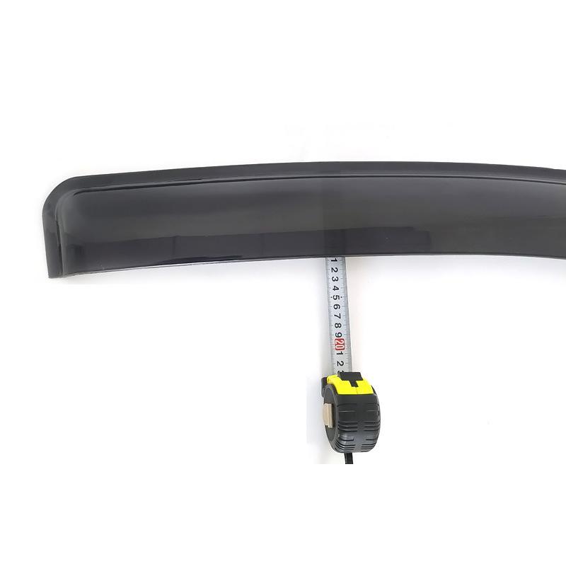 Specially used for Toyota 2019-2024 Hiace H300 injection molded thickened rain shield and rain brow 2 pieces