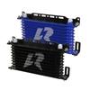 AN10 10Row Aluminum Oil cooler W/ 262mm Mounting Bracket Kit Trust Type  7/8"-14 UNF accessories for vehicles Black/Blue