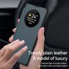 Умный кожаный чехол-книжка с окном для Samsung Galaxy S23 Ultra S24+ S22 Plus S21 FE, с функцией сна/пробуждения, подставкой