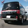 Для Mitsubishi Delica D5   Хромированная Накладка Рамка Рамки Декоративная Накладка Накладки На Задний Отражатель Противотуманную Фару Автомобиля Стайлинг Автомобиля