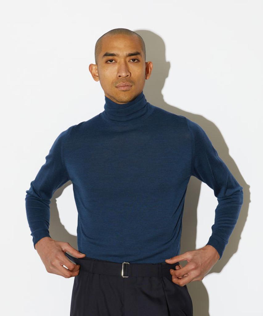 Jonseumedeulli Cherwell Merino Wool Roll Neck Knit Seasonal 5 Colors