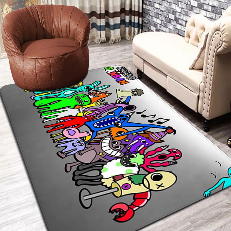 Garten of Banban Cartoon Set Rug Floor Mat for Living Room or Bedroom Soft and Comfortable Carpet a Gift for Birthday and Holiday.ZFF0913131
