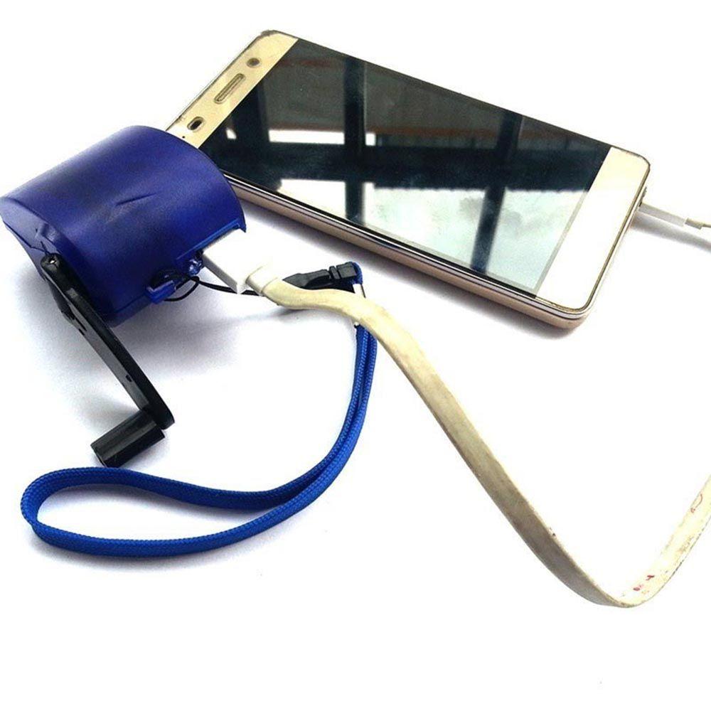 Charger Phone Accessories Crank for Mobile Phone USB Manual Dynamo Power Supply Emergency Charger