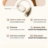 Open Wireless AI Translation Bluetooth Headset Air-bone Conduction Hanging Ear Headset for Running