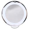 LED Makeup Mirror 10X Magnification Lighted Suction Cup Type Foldable Portable Cosmetic Mirror for
