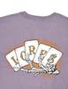 LORES Футболка с коротким рукавом Poker - Фиолетовая