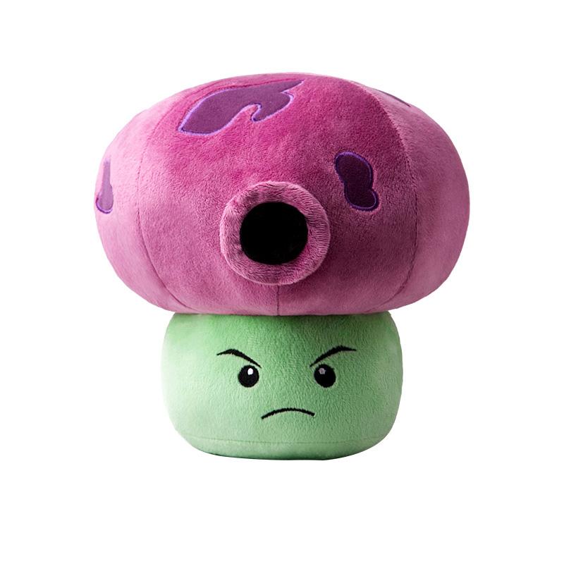 Подсолнух-горохострел и Кокос из Plants Vs Zombies Плюшевая кукла Большая подушка-зомби Мягкая игрушка Для подростков Подарок на праздник