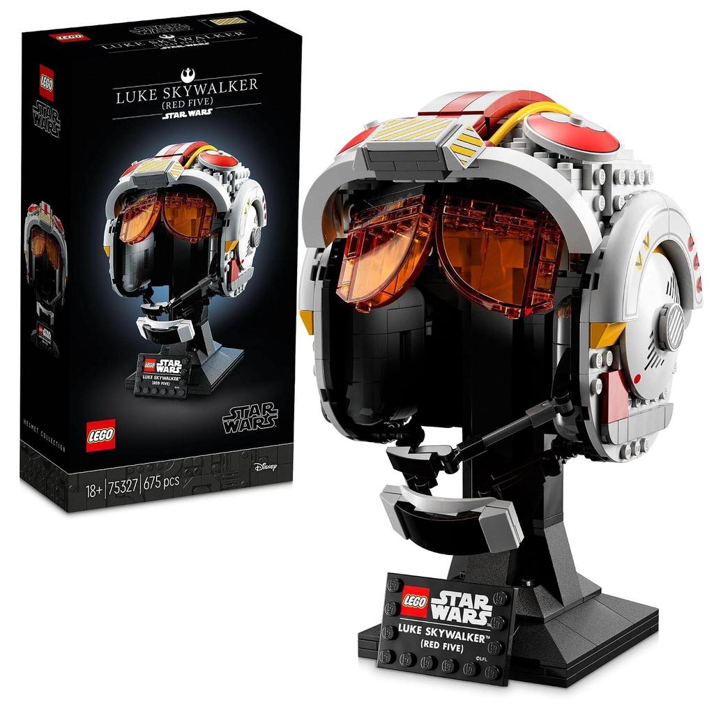 LEGO Star Wars Luke Skywalker Red 5 Helmet 75327 toy block gift space boy adult