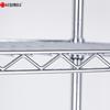 WELLAND Double-Layer Carbon Steel Mesh Utility Cart
