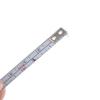 1M Portable Mini Multifunctional Keychain Square Steel Tape Measure With Gradienter