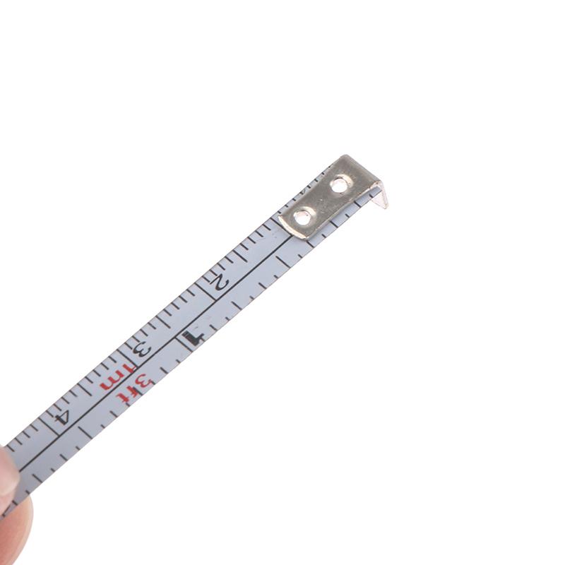 1M Portable Mini Multifunctional Keychain Square Steel Tape Measure With Gradienter
