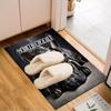 1PC Custom Name French Bulldog Portrait Theme Floor Mat Ideal for Living Room, Game Rooms, Office, Bedroom, Office Floor Mat , Floor Mats for Home
