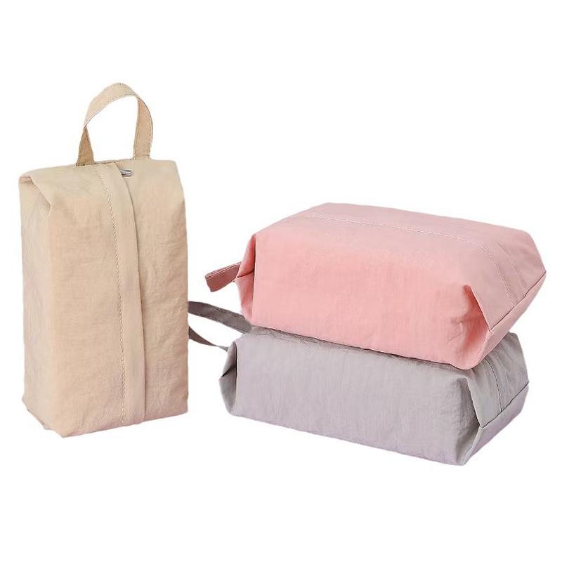 Портативные сумки для хранения, водонепроницаемый карман для хранения кистей для макияжа, унисекс, сумка-органайзер на молнии, дорожные носки, упаковка для хранения одежды