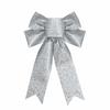 Creative Bow Christmas Decoration Sparkling Christmas Bow Decorations  Xmas Party Supplies