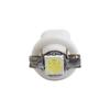 10PCS Car LED Bulbs T5 B8.5D 5050 DC 12V 6000K White Car LED Dashboard Dash Lamp Instrument Light Bulbs Shifter Light Bulbs 7
