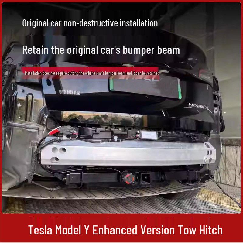 Усиленный буксировочный крюк для Tesla Model Y, фаркоп и модификация для автодома