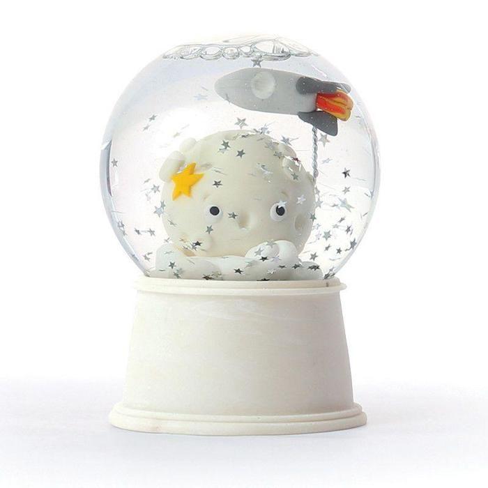 Boule à neige - GENERIQUE - 8 cm - Verre de haute qualité - Décoration intérieure - Paillettes incluses