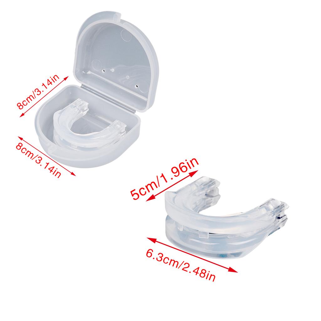 Удобная прикусная шина для уменьшения храпа ночью против скрежета зубами и храпа у мужчин и женщин