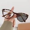 Fashion Vintage Cat Eye Anti Blue Light Glasses Women Triangle Metal Frame Female Anti Radiation Eye Protection Spectacles