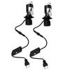 Auto Lamp LED H4 Lens A82 HIB2 Bulbs Headlights Dual Projector Mini Lens For Car Motorcycle