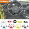 SHINEKA интерьерные молдинги для Chevrolet Camaro 2017 Up, украшение на руль автомобиля, накладка, наклейка, аксессуары для автомобиля