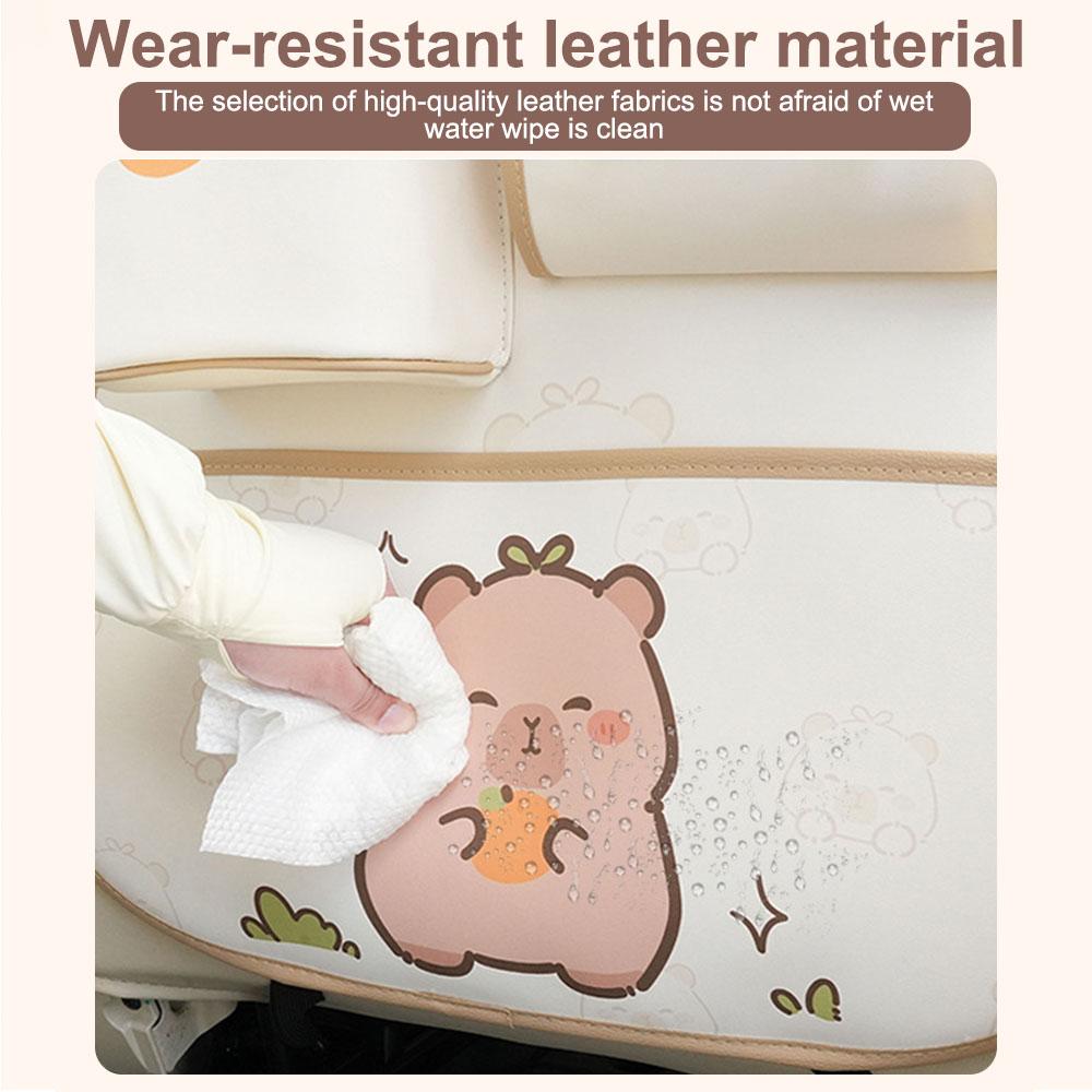 Car Anti-dirty Pad Car Back Seat Organizer Universal Rear Safety Seat Anti-wear Pad Car Back Seat Organizer