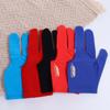 Snooker Gloves Leopard Three Finger Billiard Gloves Letter Snooker Billiard Gloves Left Hand Gloves