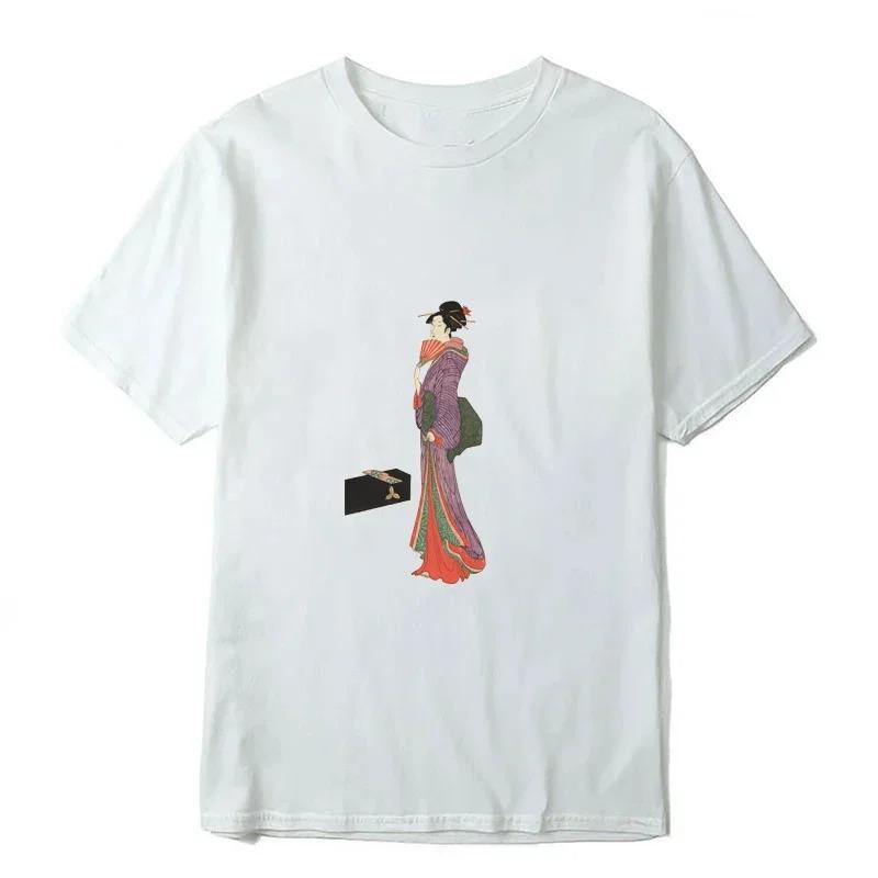 Yoshitomo Nara Ukiyoe Retro Street Japanese Fashion Trend Casual Cool Summer Unisex Unisex Universal Shortsleeved Tshirt