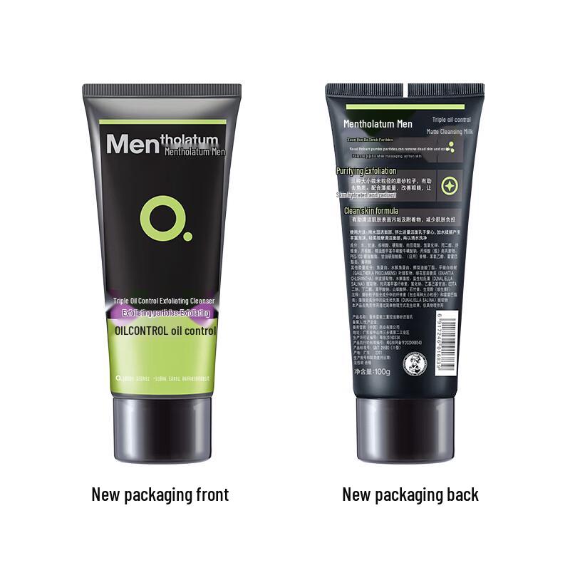 Mentholatum 3-в-1 Скраб-очищающее средство для контроля жирности