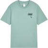 Puma Графическая крутая футболка унисекс с круглым вырезом и коротким рукавом Топы 695497-41