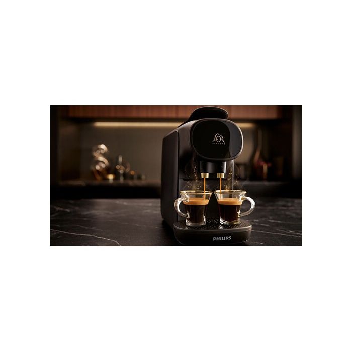 Cafetière à dosette - L'OR - BARISTA SUBLIME LM9012/60 - 1450W - 19 bars - Réservoir 0.8L