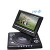 Callaa 7.8 Inch Portable Home Car DVD Player VCD CD MP3 HD DVD Player Analog TV USB SD Cards RCA Game LCD 16:9 Rotate