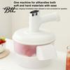 Stainless Steel Peeling Tool Automatic Electric Fruit Vegetable Peeler, Compact Kitchen Tool, Multifunction Cooking Portable One-Click Operation Food